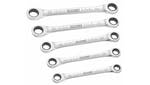 Image of Expert Double Ring Ratchet Spanner Set, 5 Piece