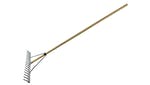 Faithfull Aluminium Landscape Rake Complete With Handle