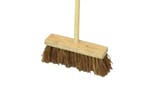 Image of Faithfull Bassine/Cane Flat Broom 325mm (13in)