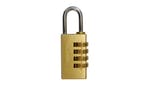 Image of Faithfull Brass Combination Padlock