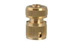Faithfull Brass Female Water Stop Connector 12.5mm (1/2in)
