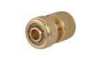 Image of Faithfull Brass Female Water Stop Connector 12.5mm (1/2in)