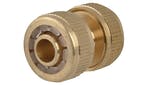 Image of Faithfull Brass Hose Mender 12.5mm (1/2in)