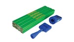 Image of Faithfull Carpenter's Pencil Kit Green / Hard (Pack 12)