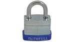 Image of Faithfull Laminated Steel Padlocks