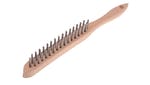 Image of Faithfull Lightweight Steel Scratch Brush