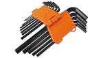 Faithfull Long Arm Hex Key Set, 13 Piece (1.3-10mm)