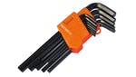 Image of Faithfull Long Arm Hex Key Set, 13 Piece (1.3-10mm)