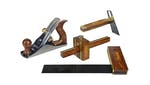 Image of Faithfull Plane & Woodworking Set of 4 in Wooden Box