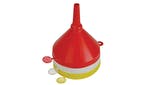 Faithfull Plastic Funnel 150mm Set, 3 Piece