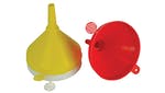 Faithfull Plastic Funnel 150mm Set, 3 Piece