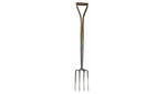 Faithfull Prestige Stainless Steel Border Fork Ash Handle