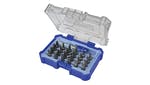 Faithfull Quick-Change S2 Security Bit Set, 25 Piece