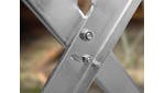 Faithfull Sawhorse Folding Trestle Galvanised