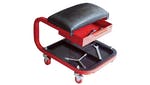 Image of Faithfull Seat On Wheels C/W Tray & Drawer