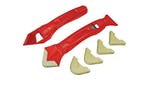 Faithfull Silicone Scraper Kit Two Piece