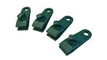 Image of Faithfull Tarpaulin Clips - Set of 4