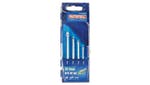 Faithfull Tile & Glass Drill Bit Set of 4 (3-6mm)