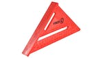 Image of Fisco X55E Red Plastic Rafter Angle Square 175mm