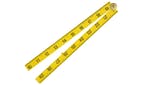Fisco Yellow ABS Nylon Rule 1m / 39in