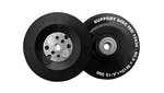 Image of Flexipads World Class Angle Grinder Pads, Soft Black for Curved Surfaces