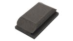 Image of Flexipads World Class Hand Sanding Block Shaped Black 70 x 125mm