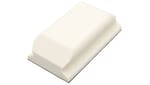 Image of Flexipads World Class Hand Sanding Block Shaped White PUR GRIP® 70 x 125mm