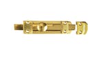 Image of Forge Heavy-Duty Door Bolt - Brass 150mm (6in)