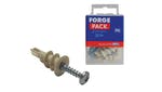 ForgeFix Cavity Wall Nylon Speed Plug 4.5 x 35mm ForgePack 10