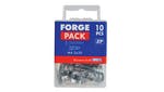 ForgeFix Cavity Wall Zinc Speed Plugs 4.5 x 35mm ForgePack 10