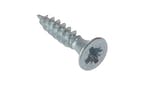 ForgeFix General Purpose Screw, Countersunk, Twin Thread, Zinc Plated, Blister Pack