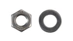 ForgeFix Hexagon Nuts & Washers, A2 Stainless Steel