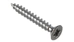 Image of ForgeFix Multi-Purpose Screws, Pozi, CSK, Chrome Plated