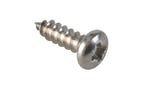 ForgeFix Self-Tapping Screws, Pozi, Pan Head, A2 Stainless Steel