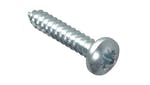 ForgeFix Self-Tapping Screws, Pozi, Pan Head, ZP