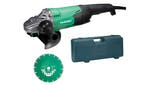 Image of HiKOKI G23ST Angle Grinder, Diamond Blade & Case