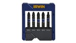 Image of IRWIN® Phillips/Pozi/TORX Impact Screwdriver Pocket Bit Set, 5 Piece