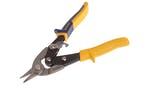 Image of IRWIN® Yellow/Blue Aviation Snips Bulldog Cut 250mm (10in)