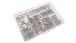 Jubilee® Workshop Pack 143 Assorted Hose Clips (Mild Steel)