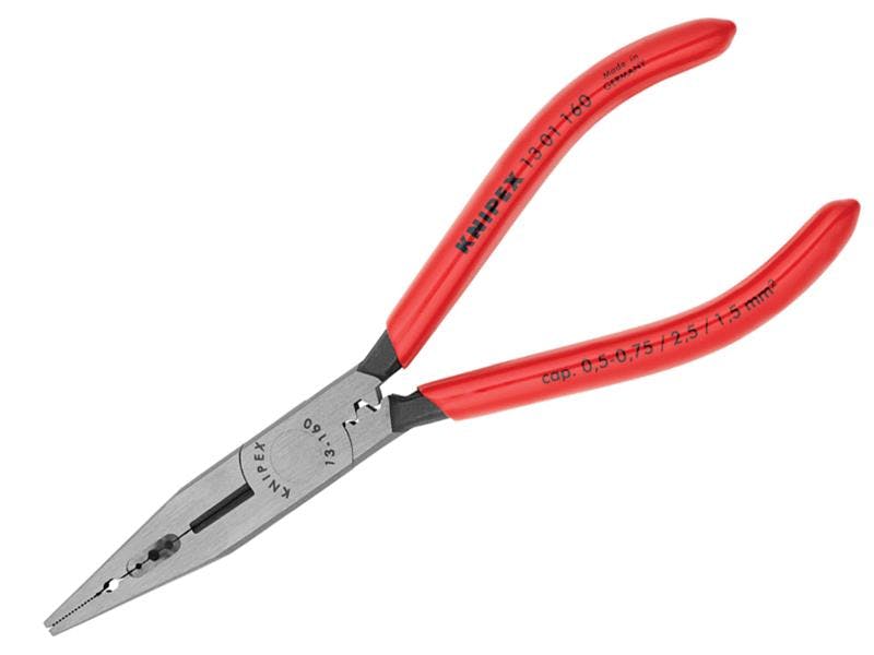Knipex Long Snipe Nose Side Wire Cutter 200mm Chrome Vanadium Steel Sleeves 