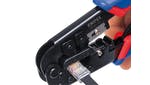 Knipex Crimping Pliers for RJ11/12 RJ45 Western Plugs