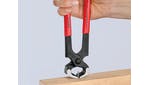 Knipex Hammerhead Style Carpenter's Pincers PVC Grip 210mm (8.1/4in)