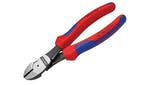 Knipex High Leverage Diagonal Cutters Multi-Component Grip with Spring 180mm (7in)