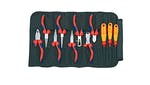 Knipex Pliers & Screwdriver Set in Tool Roll, 11 Piece