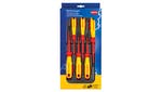 Knipex VDE Screwdriver Set, 6 Piece SL/PH/PZ