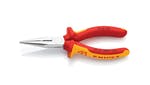 Knipex VDE Snipe Nose Side Cutting Pliers (Radio) 160mm