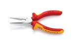 Knipex VDE Snipe Nose Side Cutting Pliers (Radio) 160mm