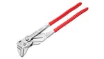 Image of Knipex XL Pliers Wrench PVC Grip 400mm - 85mm Capacity