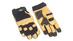 Image of Kuny's Hybrid-275 Top Grain Leather Neoprene Cuff Gloves - Large