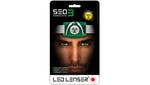 Ledlenser SEO3 LED Headlamp - Green (Test-It Pack)